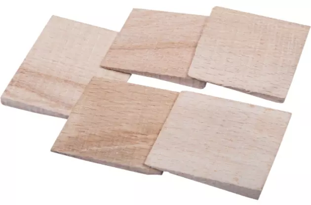 Photo de cales de hache en bois woodex